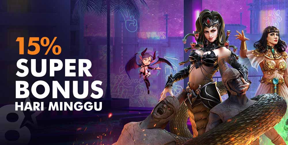 15 % Super Bonus Hari Minggu